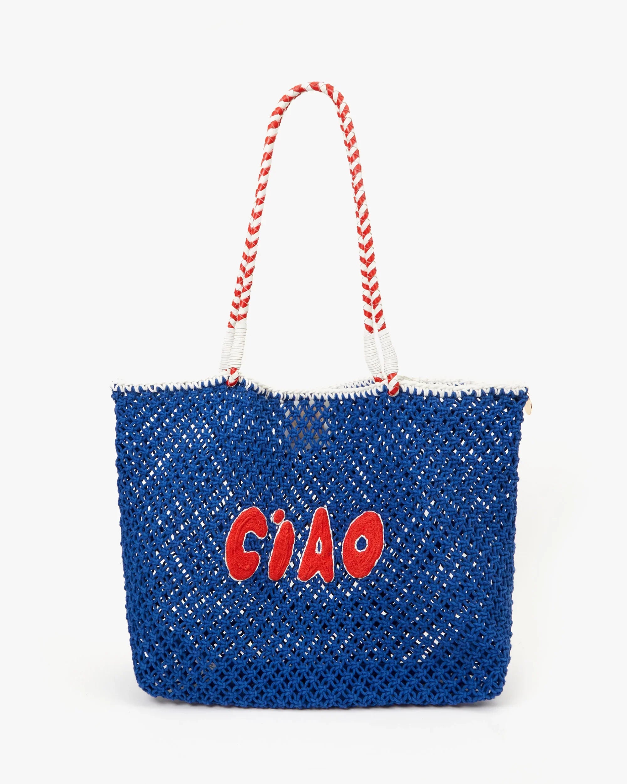 L'Ete Tote in Cobalt w/ Poppy Cream Ciao