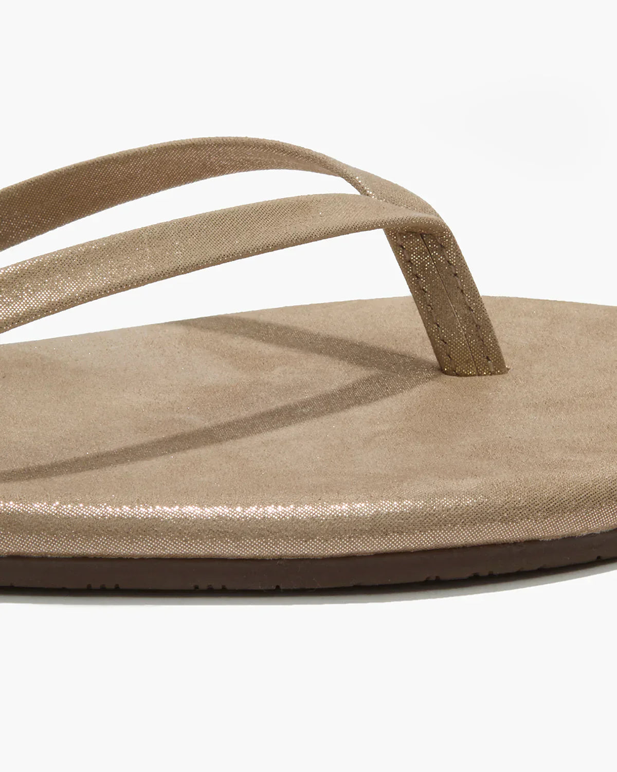 Lily Glitters Flip Flop in Pink Pearl
