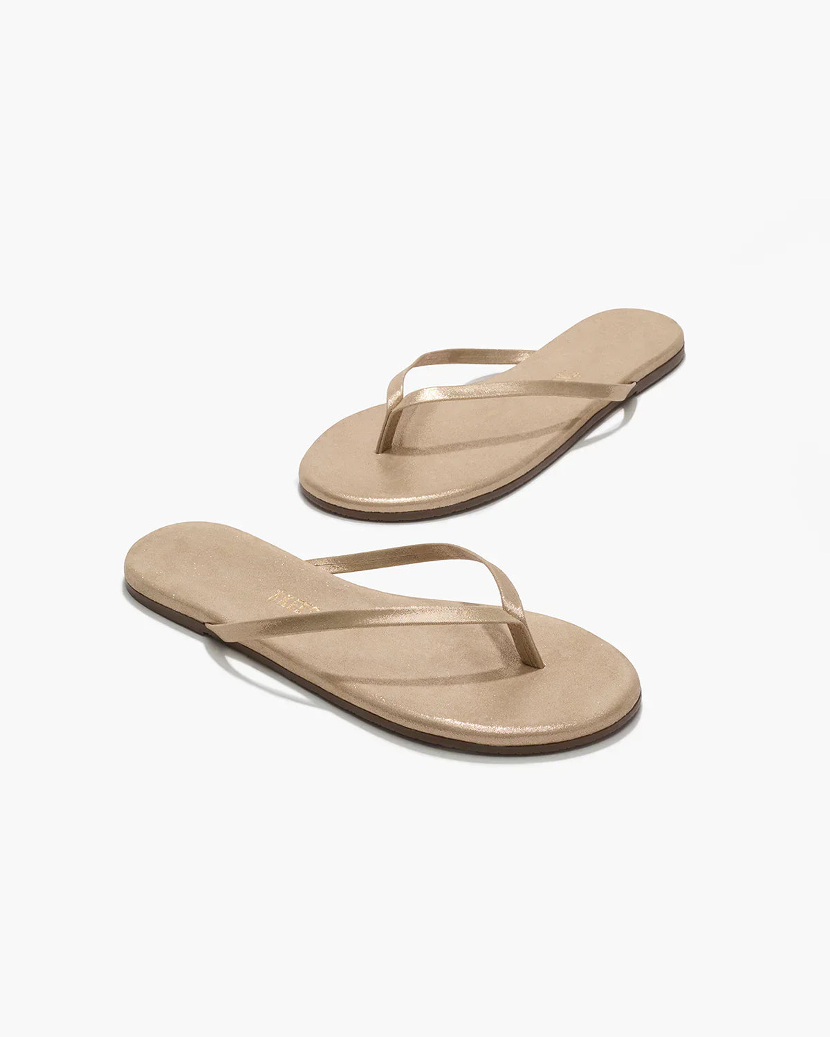 Lily Glitters Flip Flop in Pink Pearl