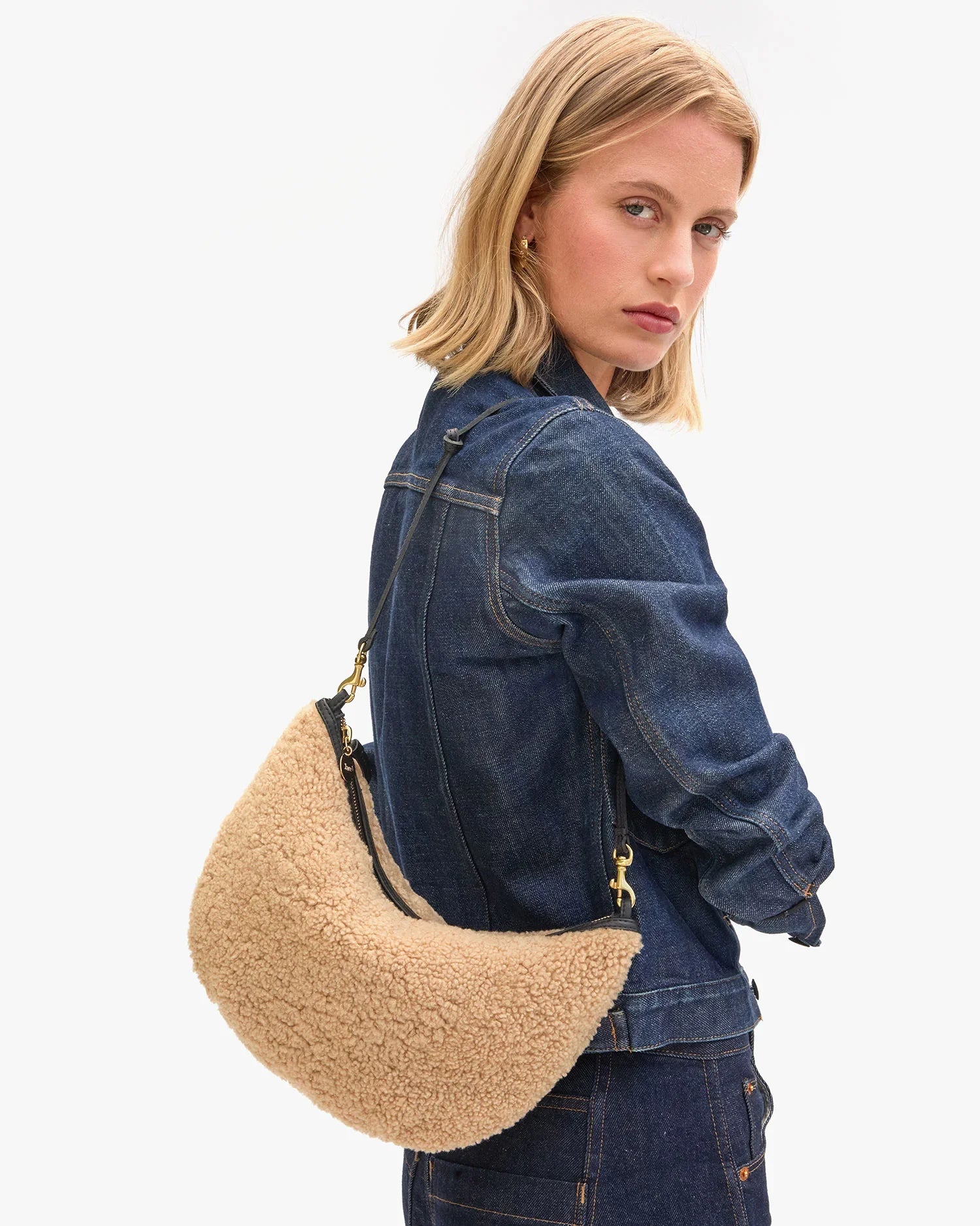 Lune in Cafe Au Lait Shearling