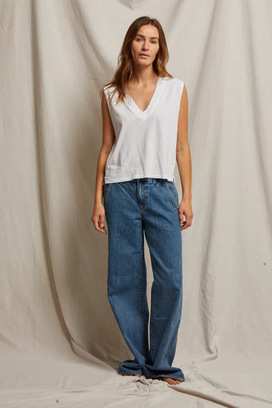 Margot Tee in White