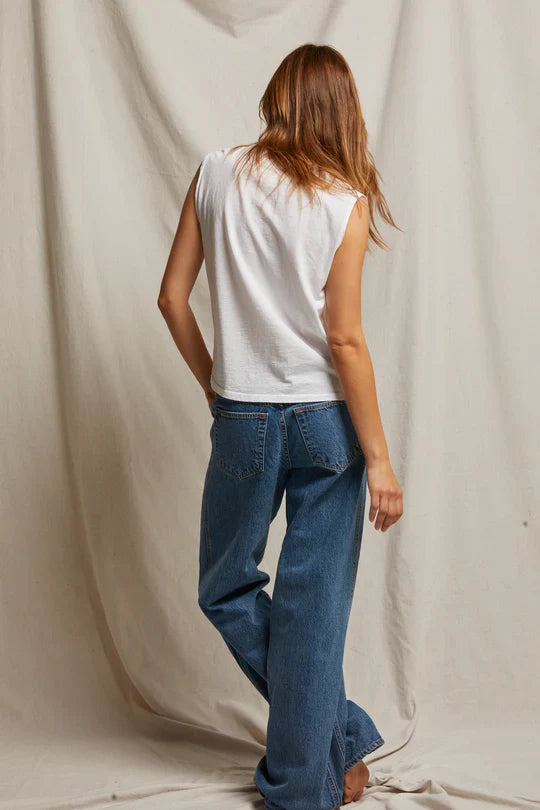 Margot Tee in White