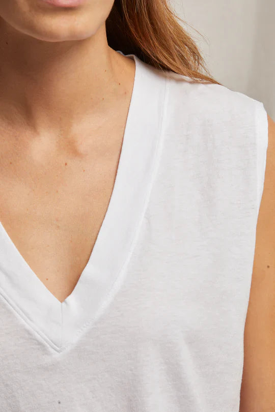 Margot Tee in White