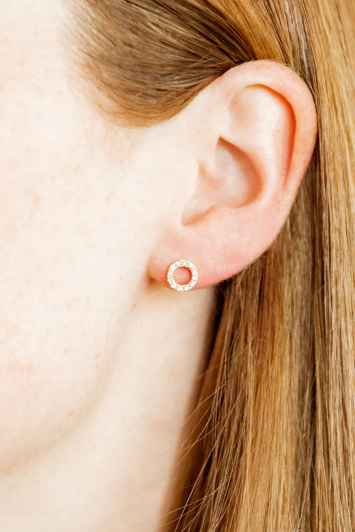 Lainey Gold Screwback Stud