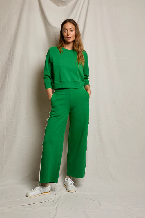 Mikos Wide Leg Pants in Grass
