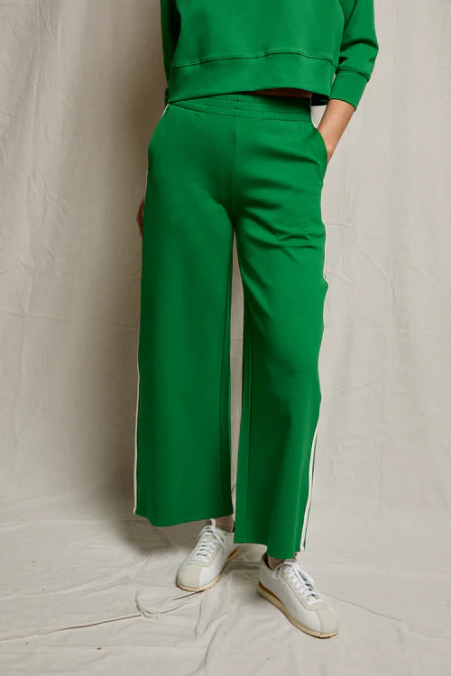 Mikos Wide Leg Pants in Grass