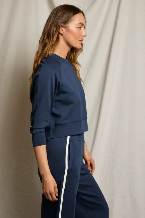 Mikos Wide Leg Pants in Navy
