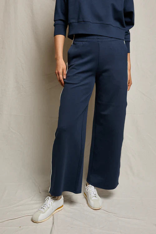 Mikos Wide Leg Pants in Navy