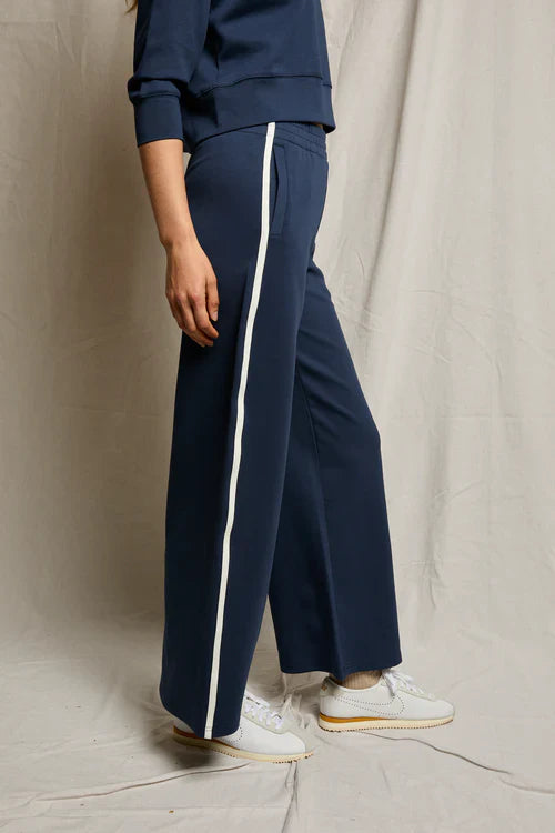 Mikos Wide Leg Pants in Navy