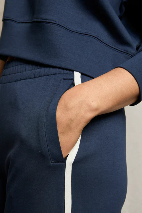 Mikos Wide Leg Pants in Navy