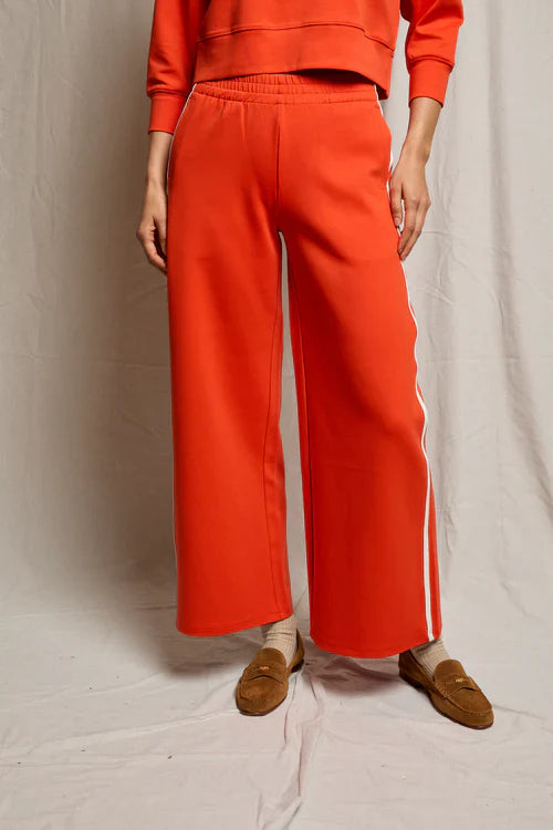 Mikos Wide Leg Pants in Tomato