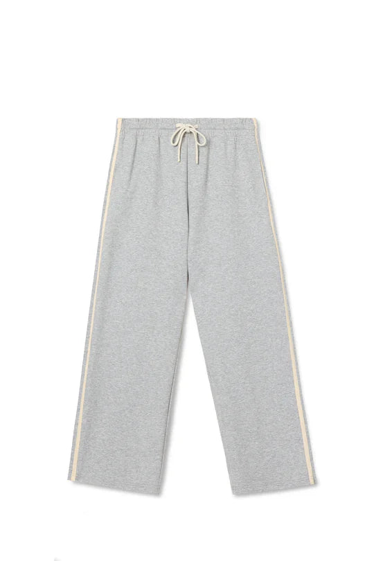 Claud Travel Track Pant in Heather Grey