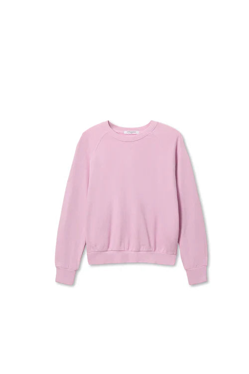Alexi French Terry Sweatshirt in Sugar Pink