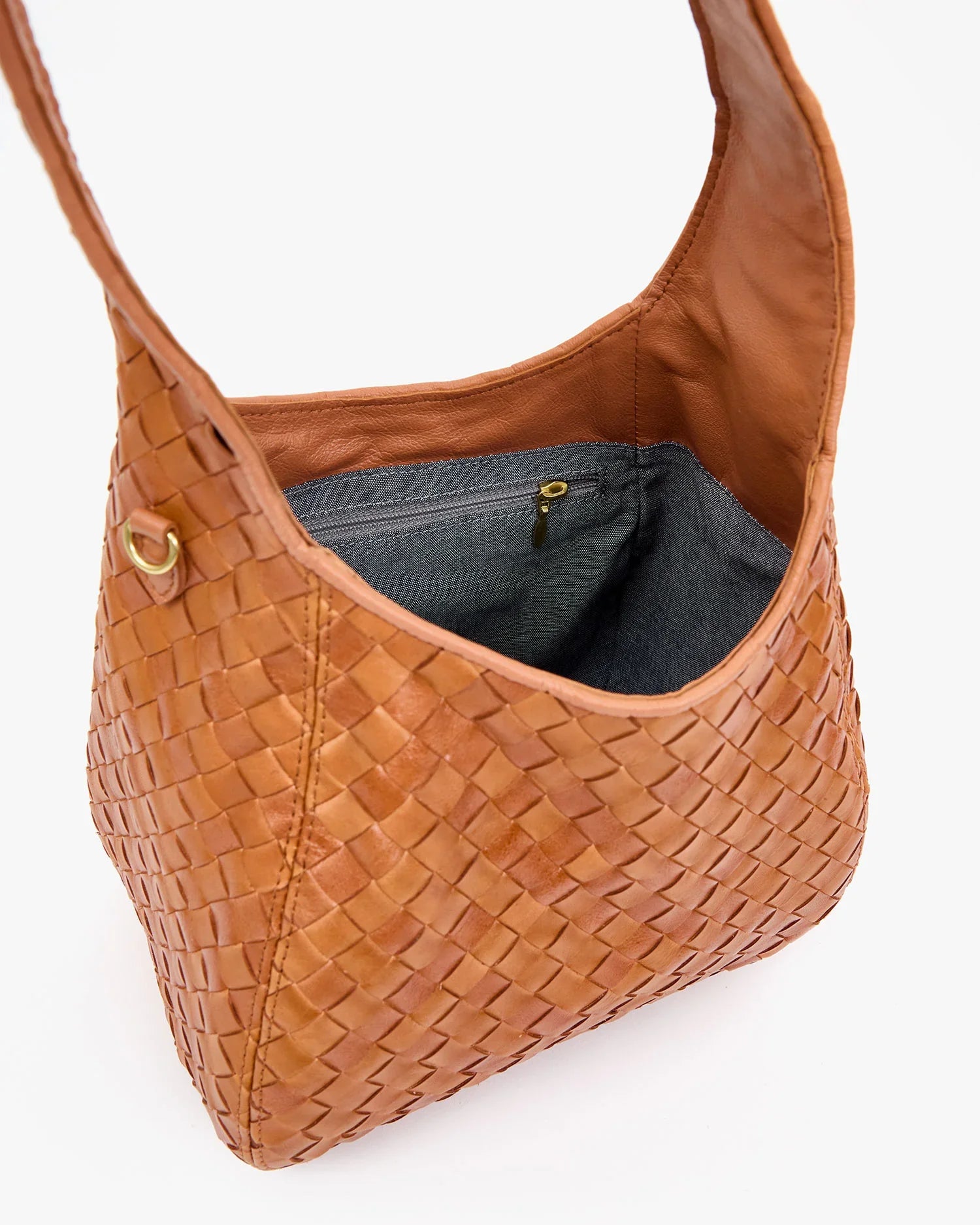 Petit Bando in Natural Woven Diagonal