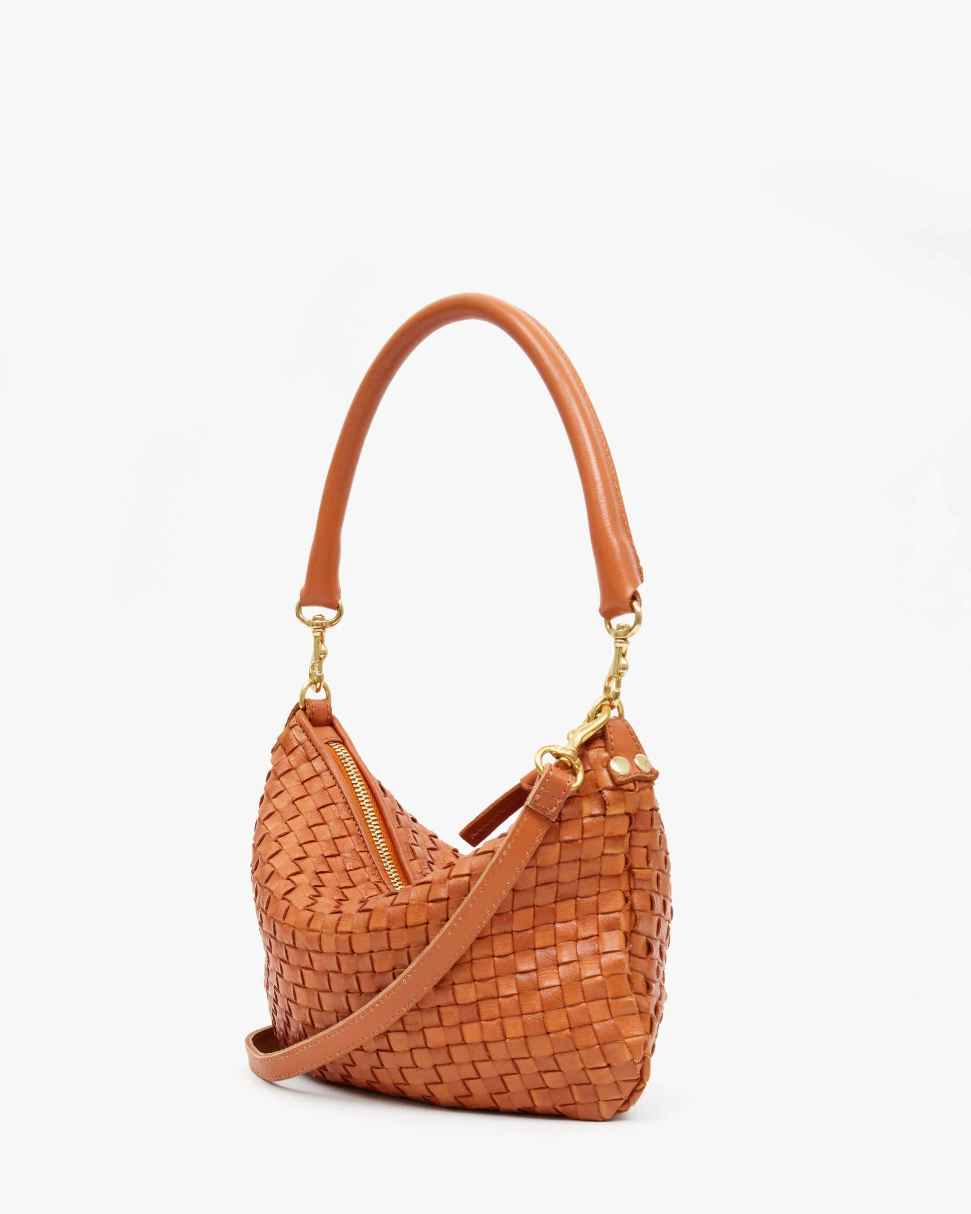 Petit Moyen in Natural Woven Checker