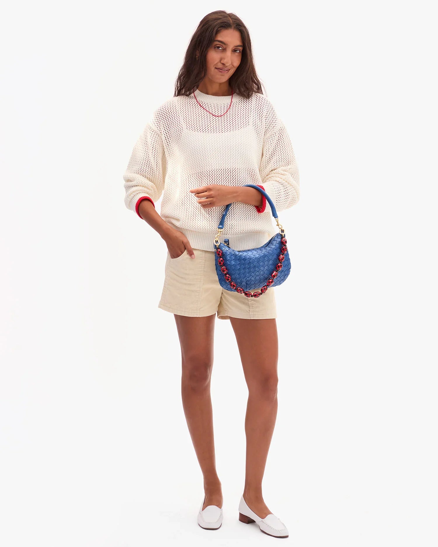 Corinne Pullover in Milk