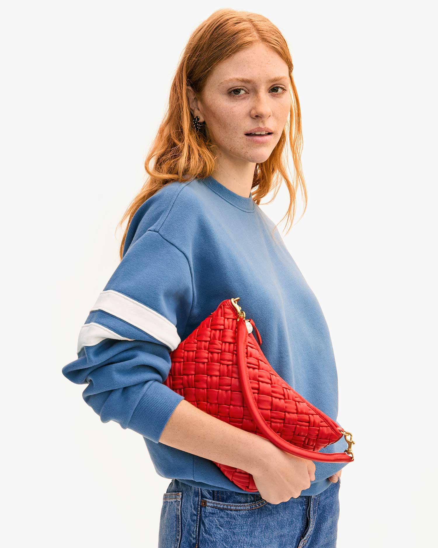 Petit Moyen in Rosa Puffy Woven
