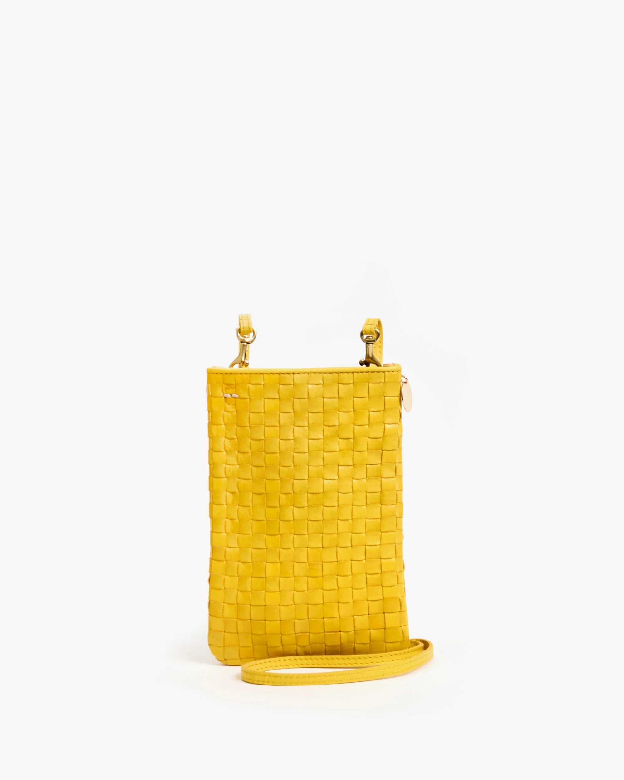 Poche in Snapdragon Woven Checker
