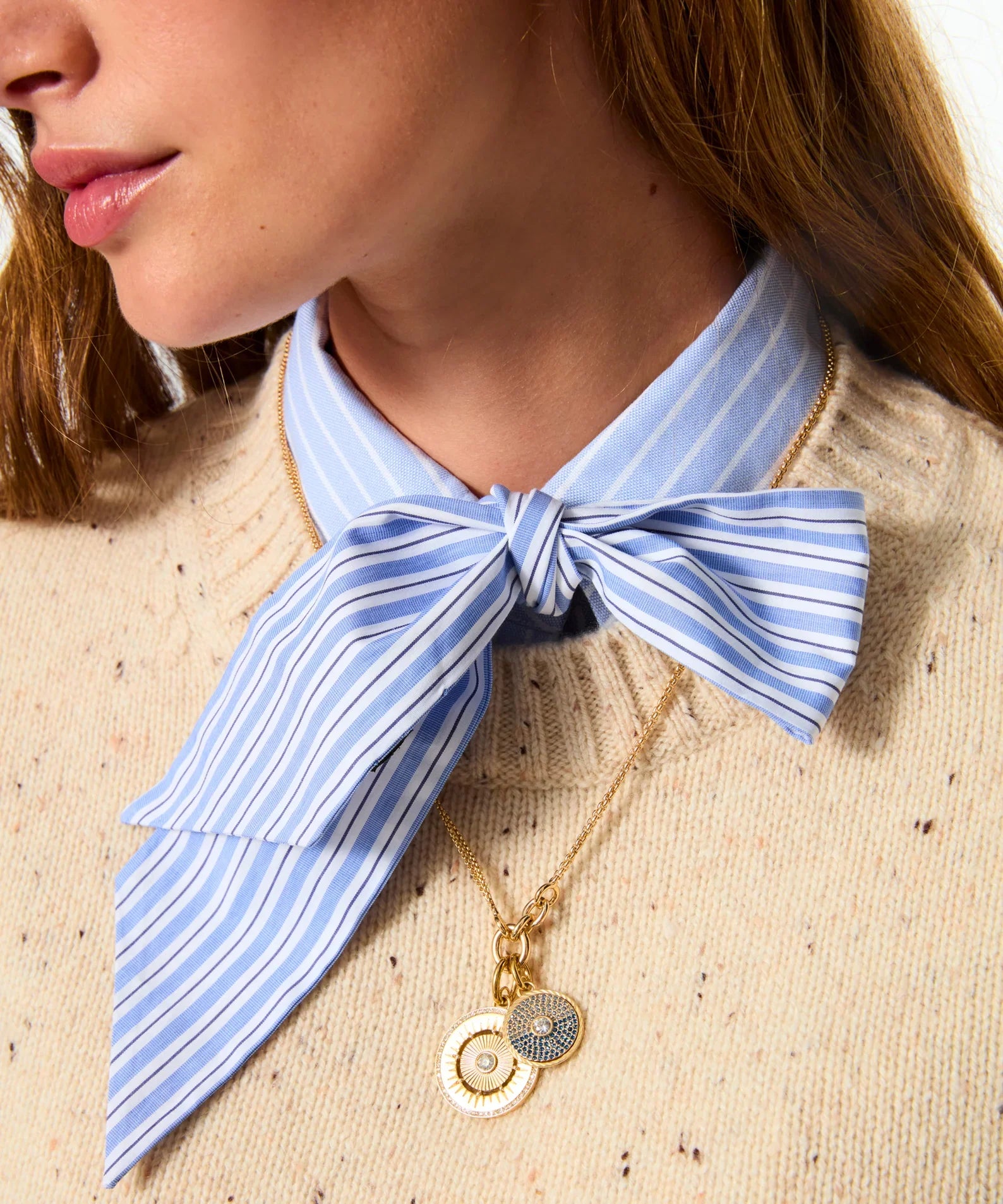 The Medallion Charm Necklace