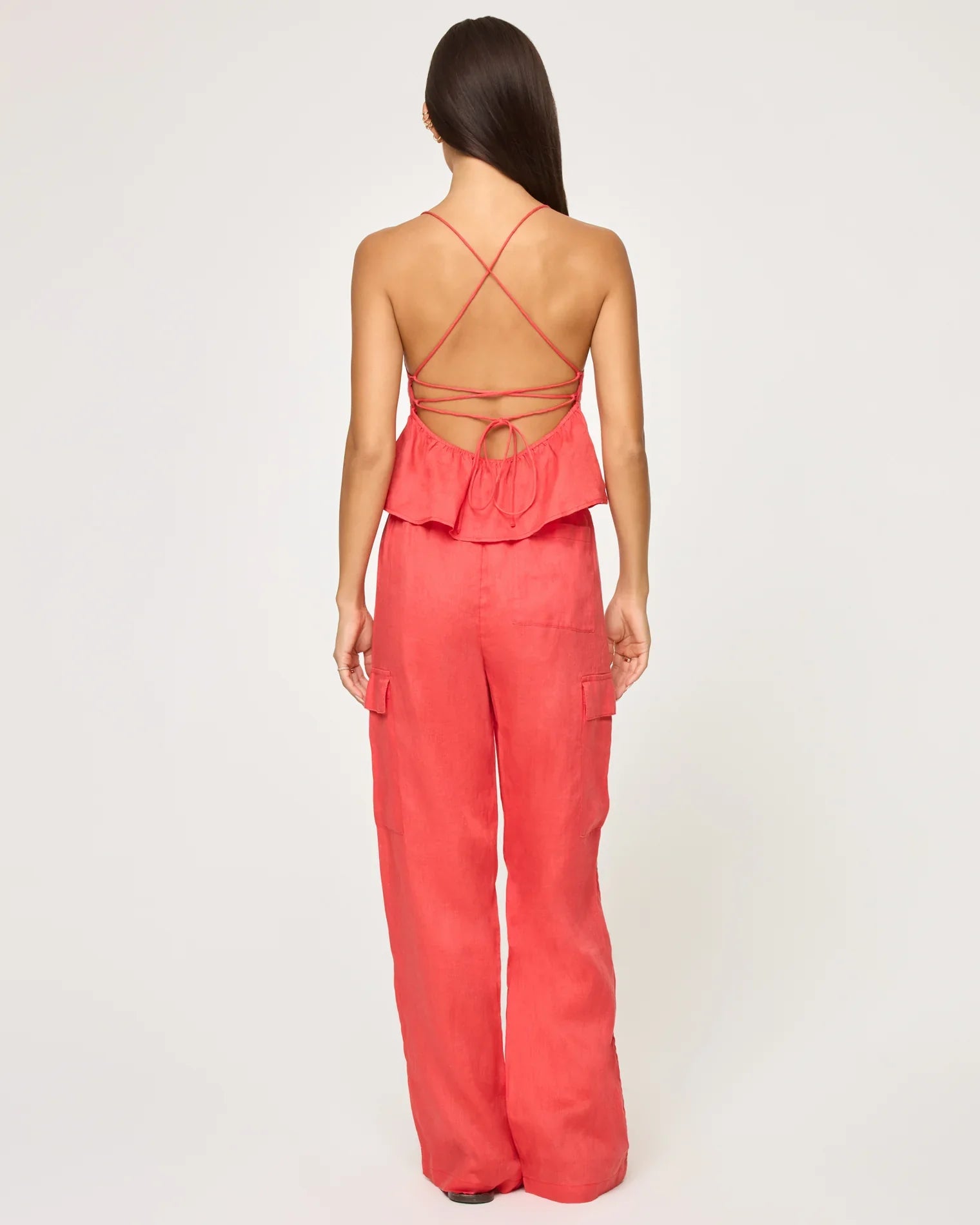 Sundown Cargo Pant in Grapefruit