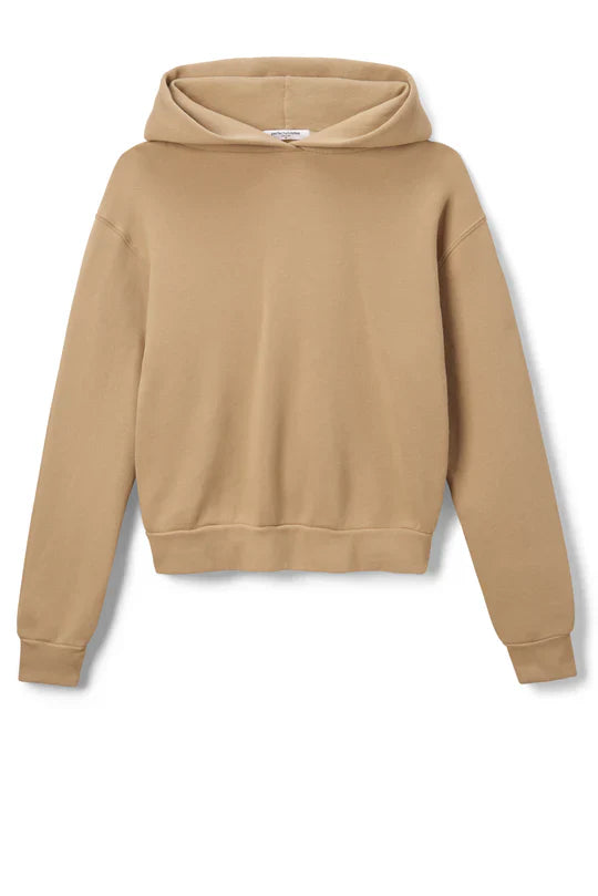 Heart Hoodie in Suede