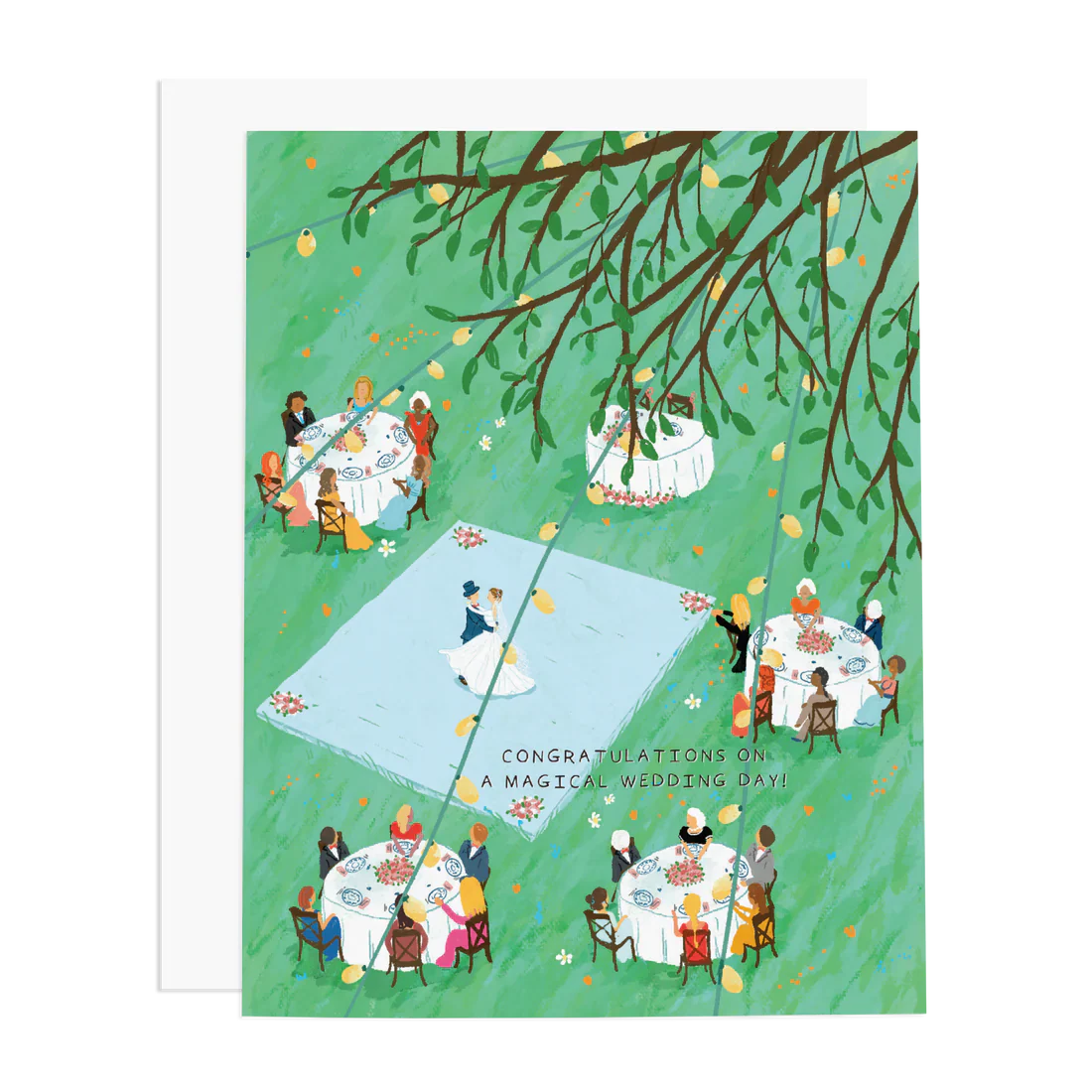 Magical Wedding Day Greeting Card