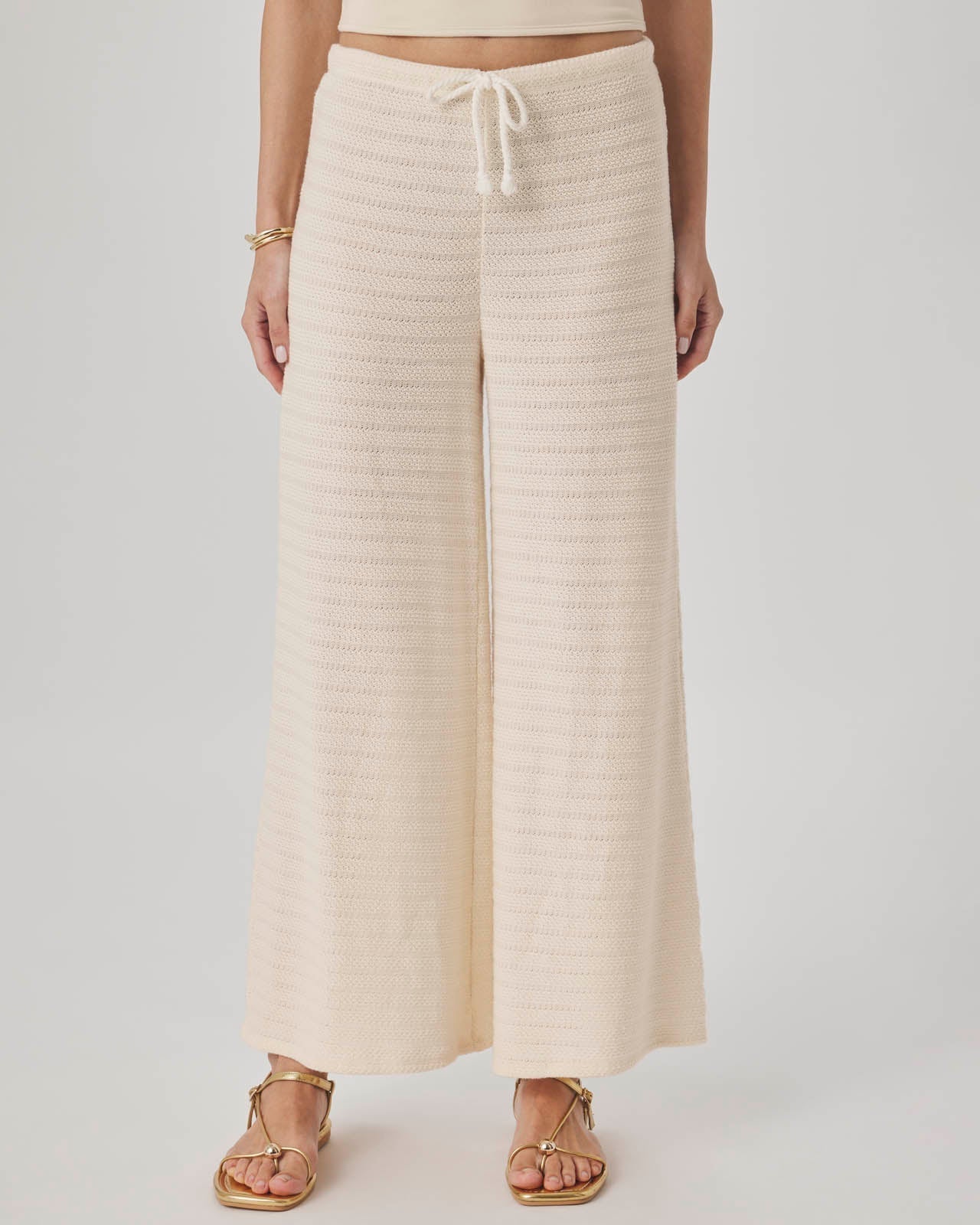 Marisol Crop Pant in Shell
