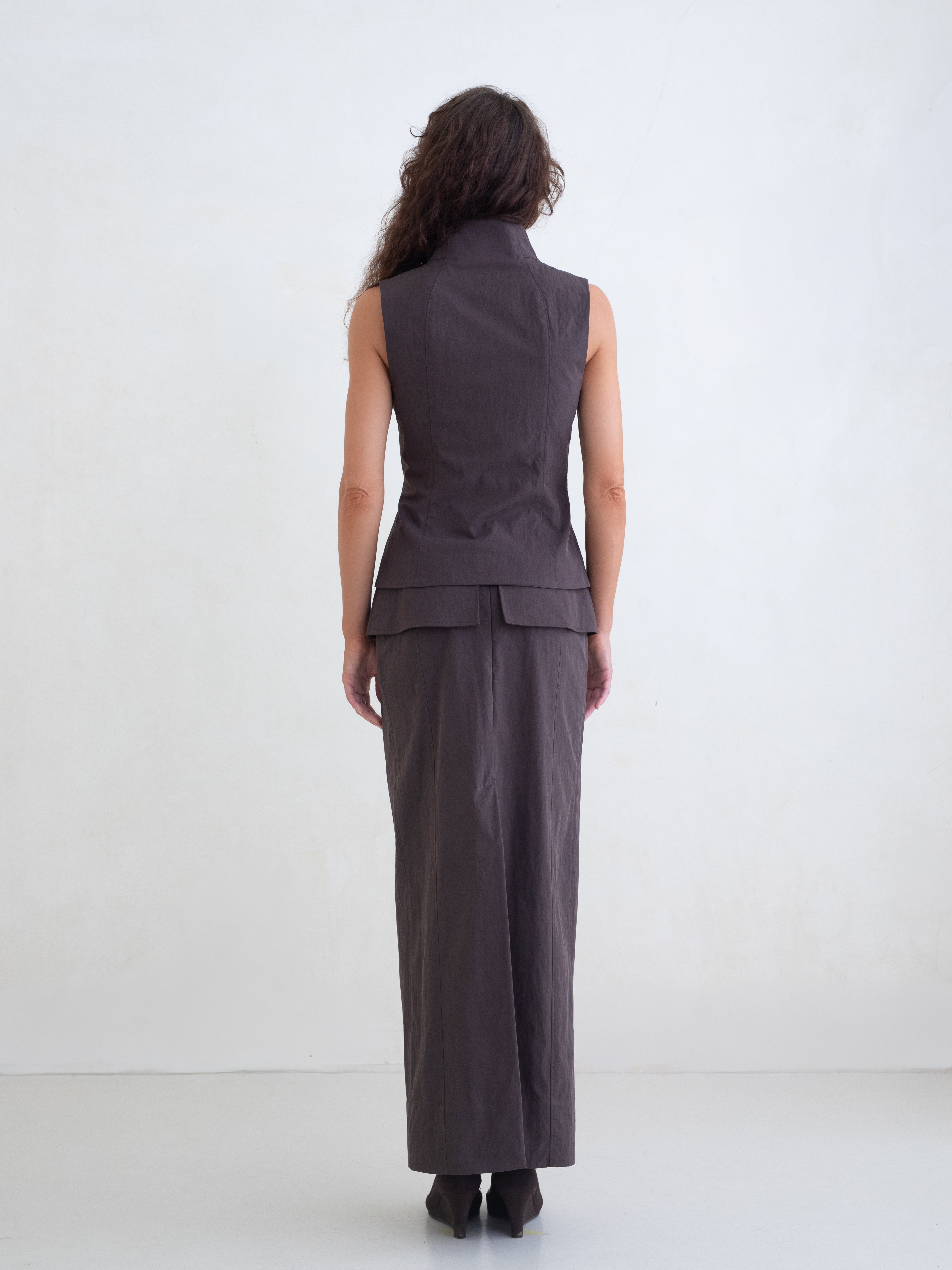 Secrets Vest - Brown