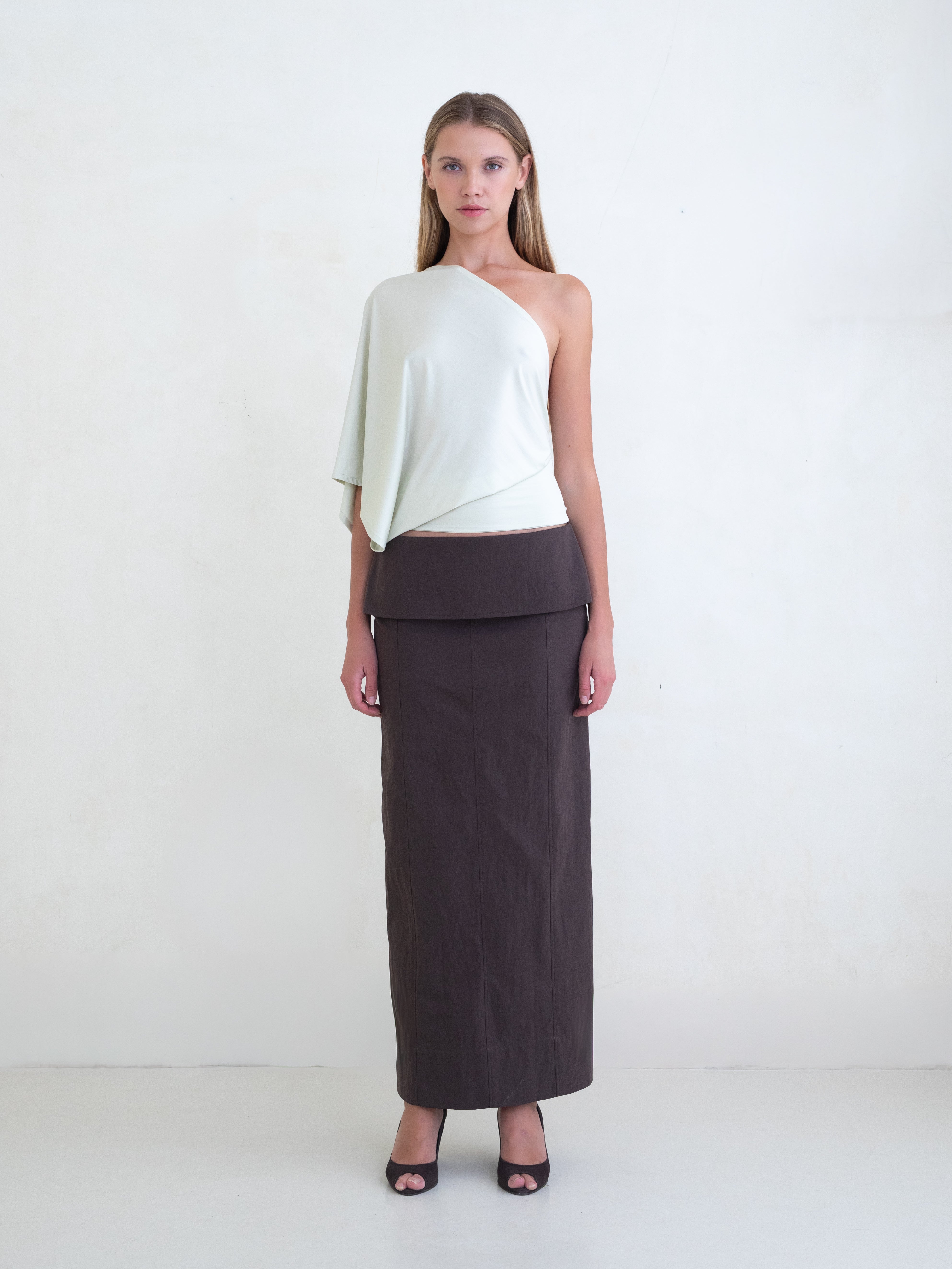Helia Skirt - Brown