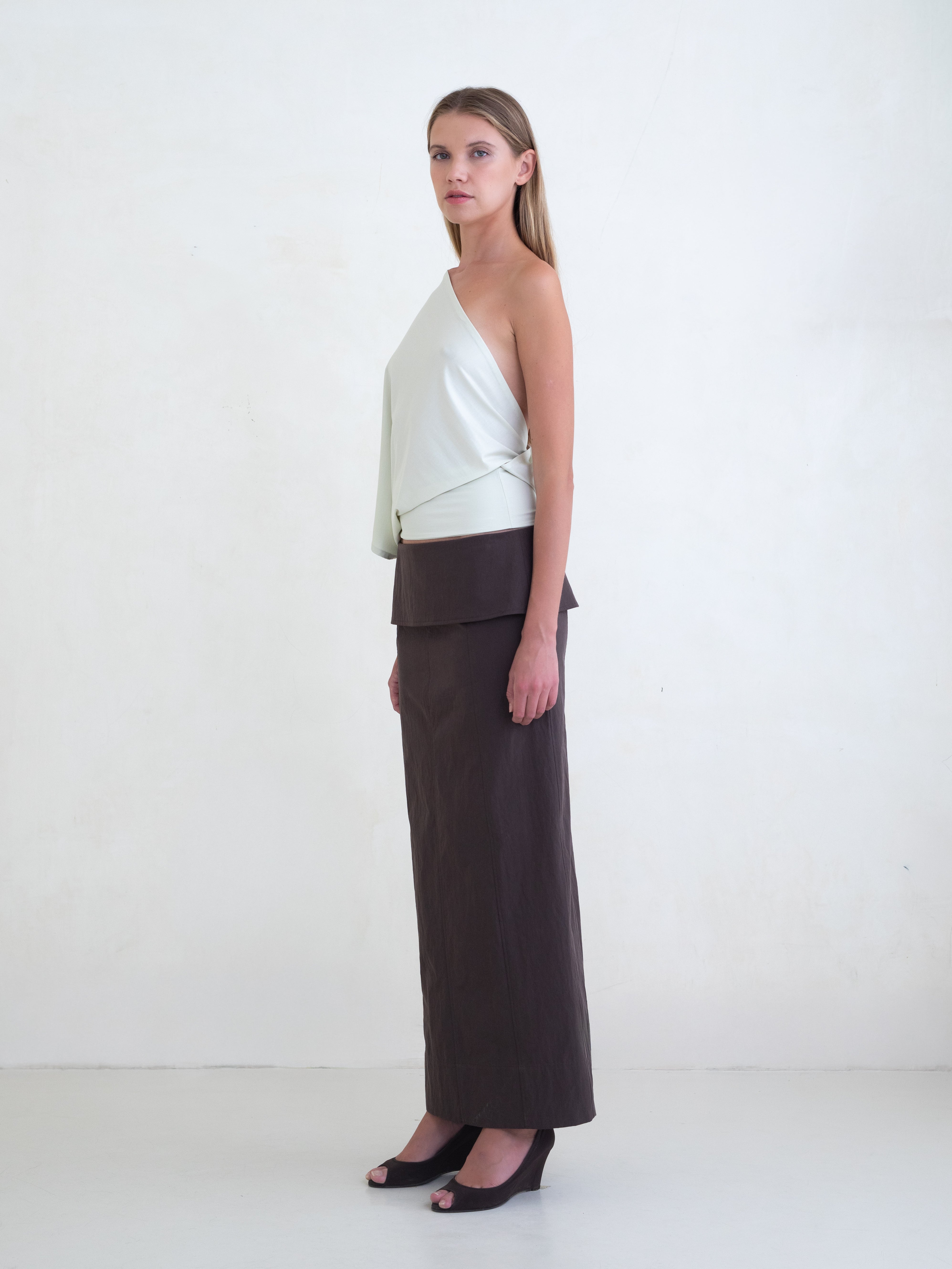 Helia Skirt - Brown
