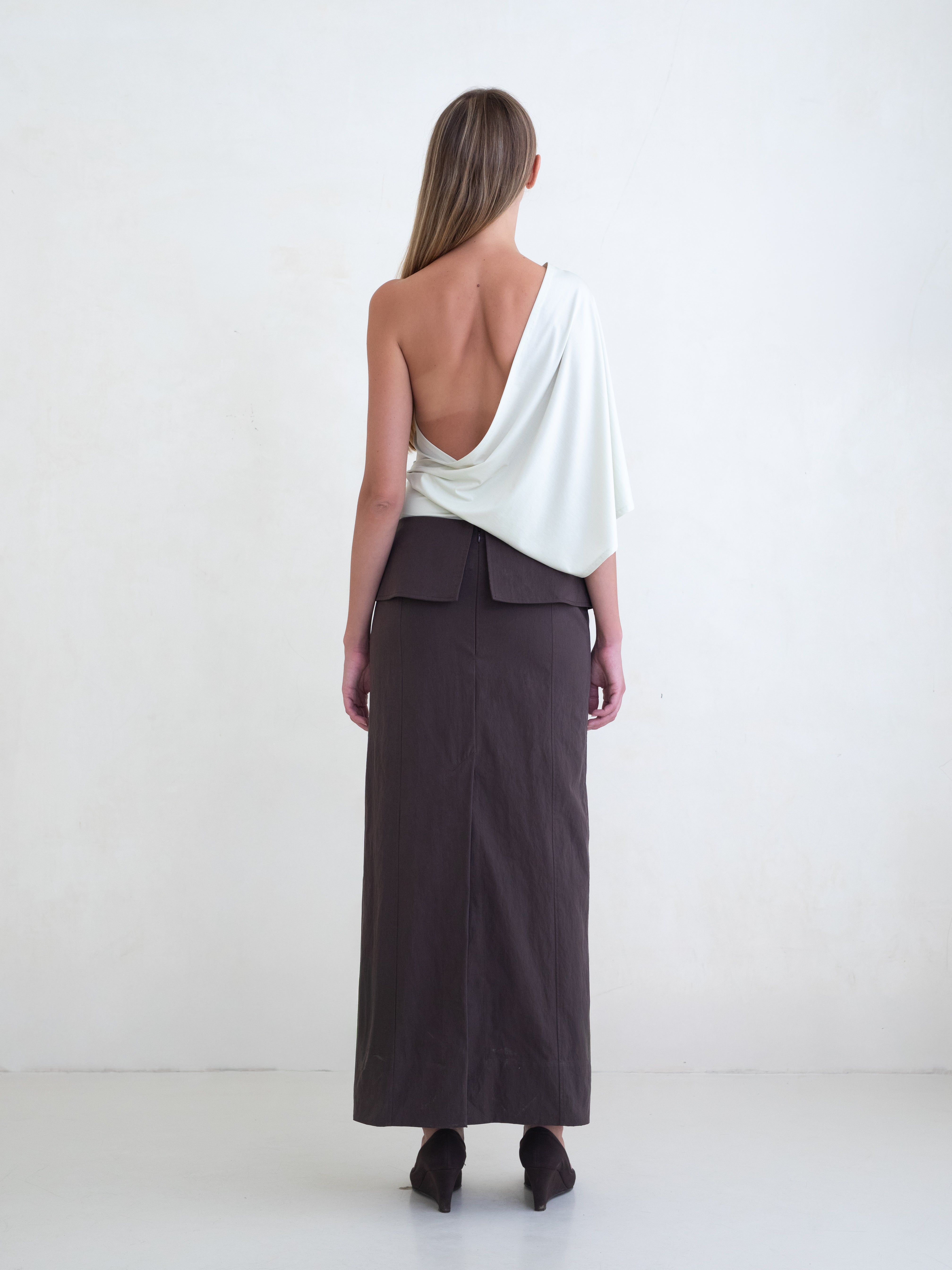 Helia Skirt - Brown