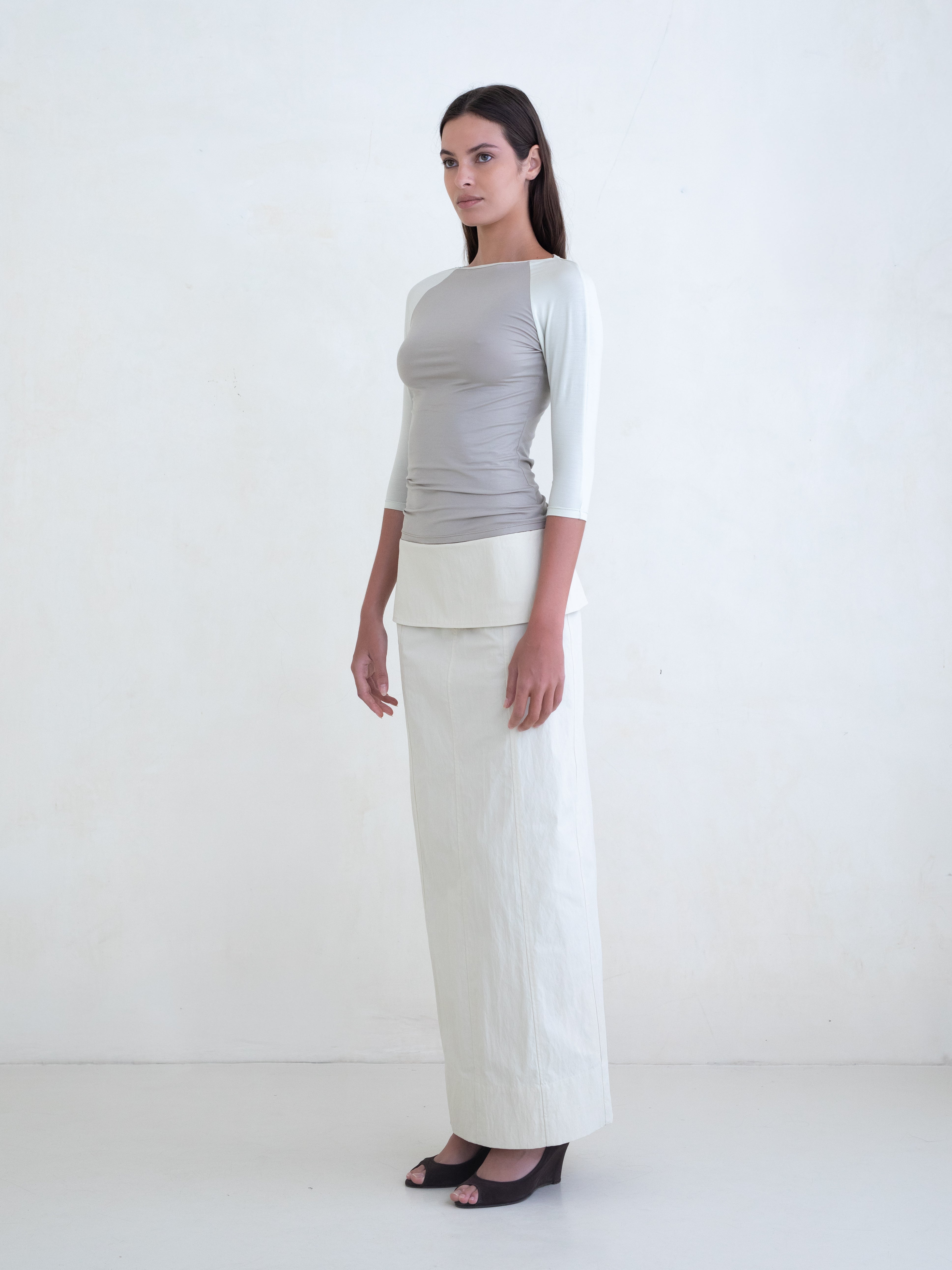 Raglan Top - Lichen