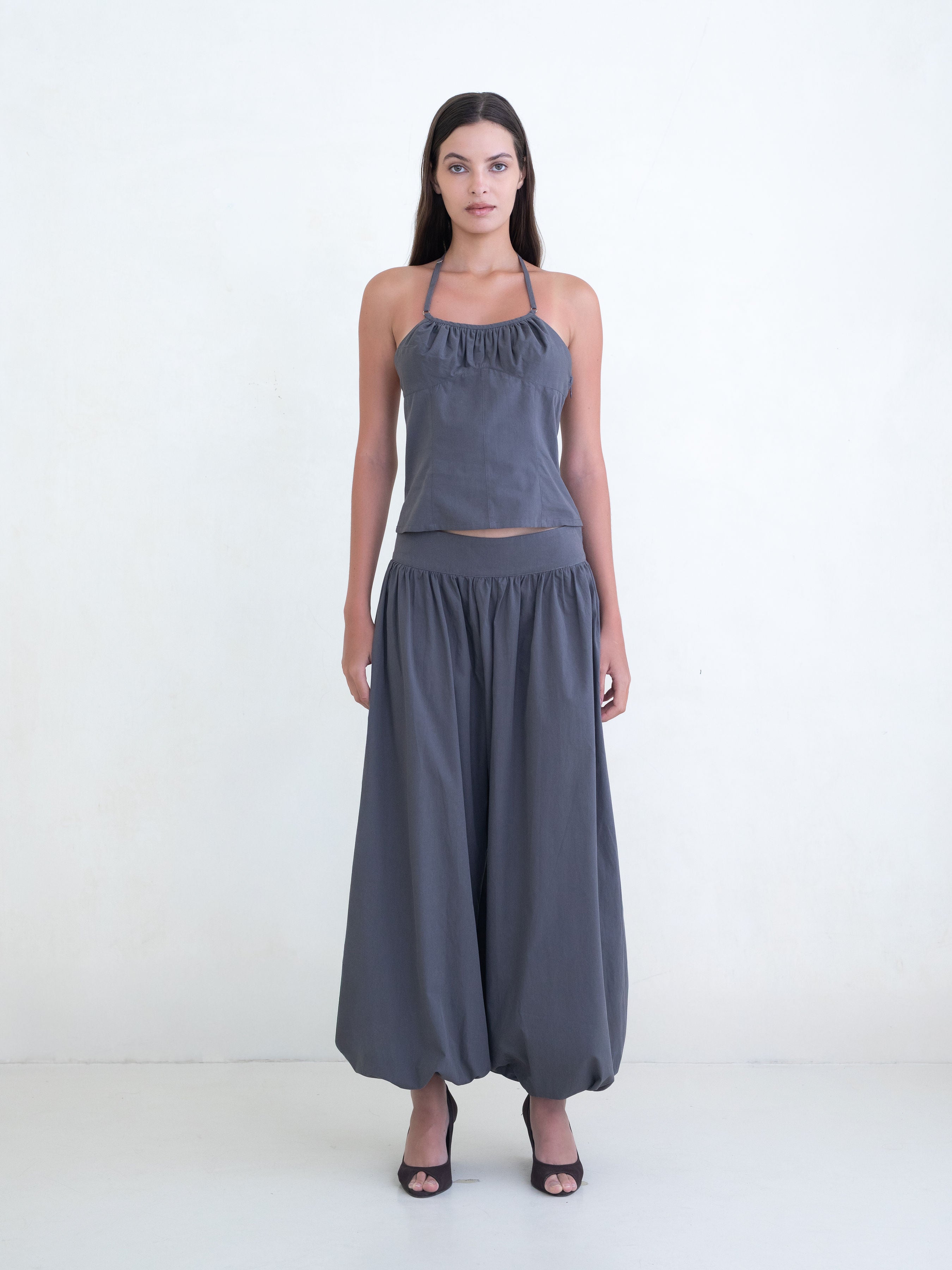 Blanca Pant - Charcoal