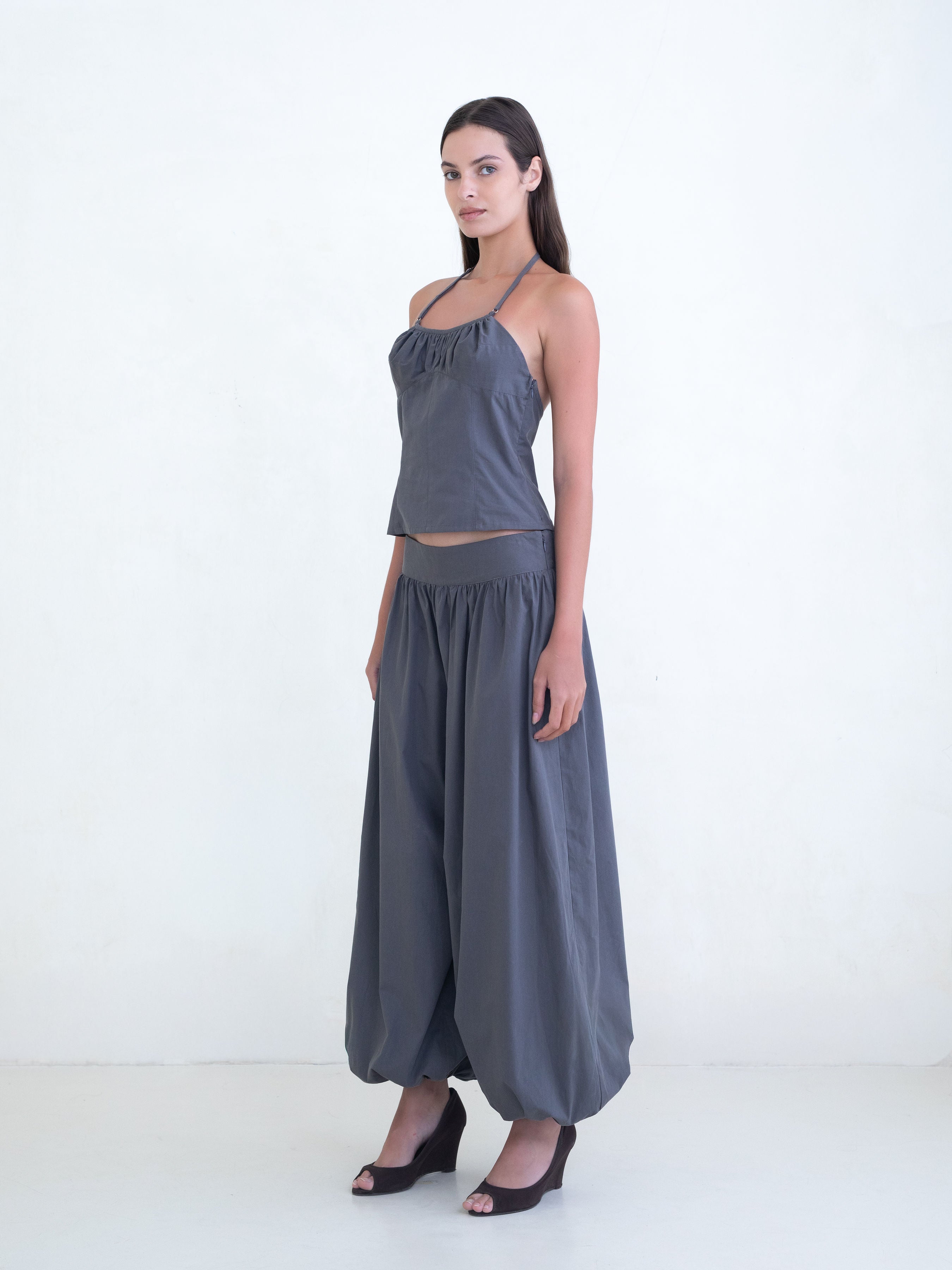 Blanca Pant - Charcoal