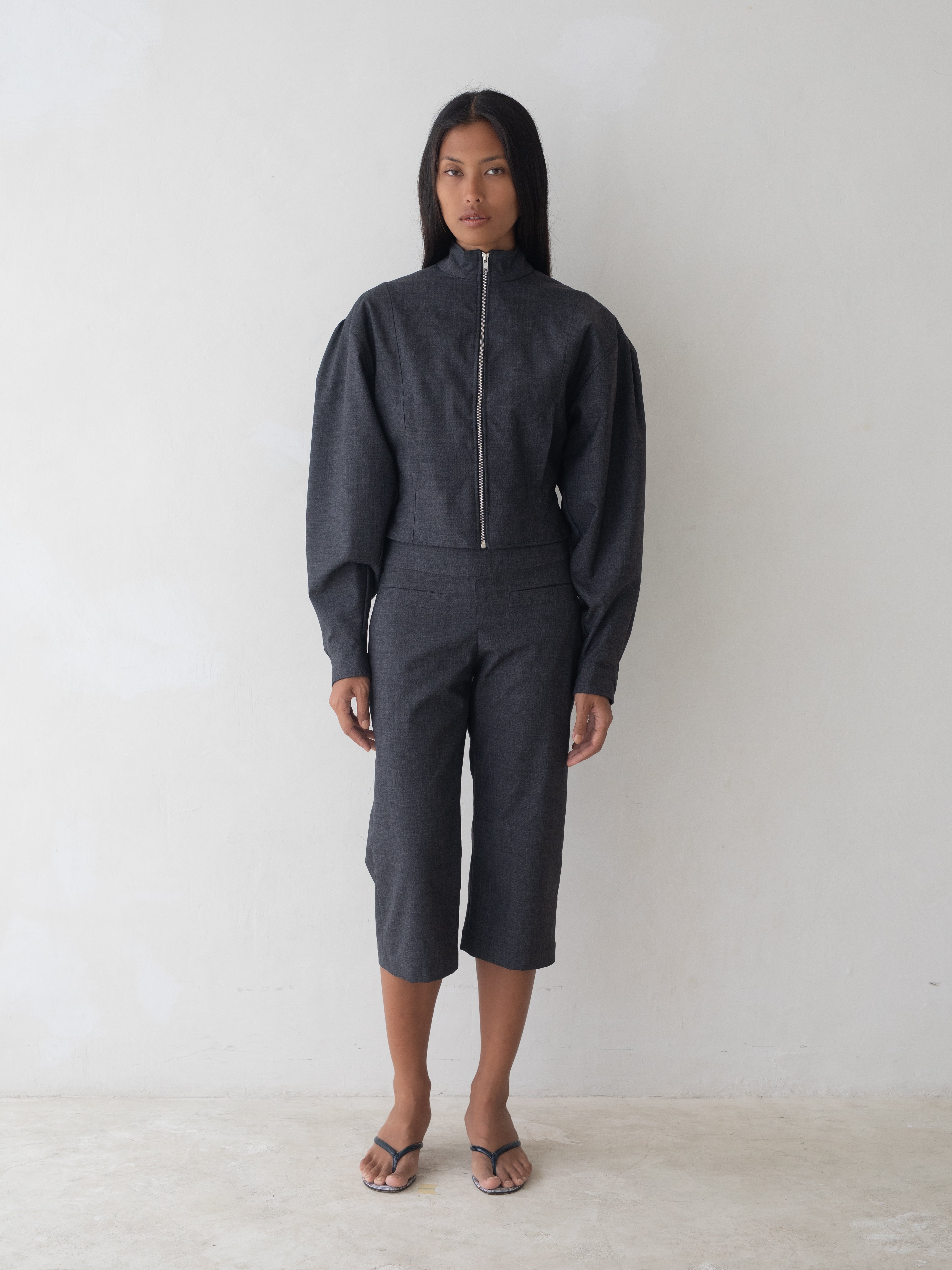 Globo Jacket - Charcoal