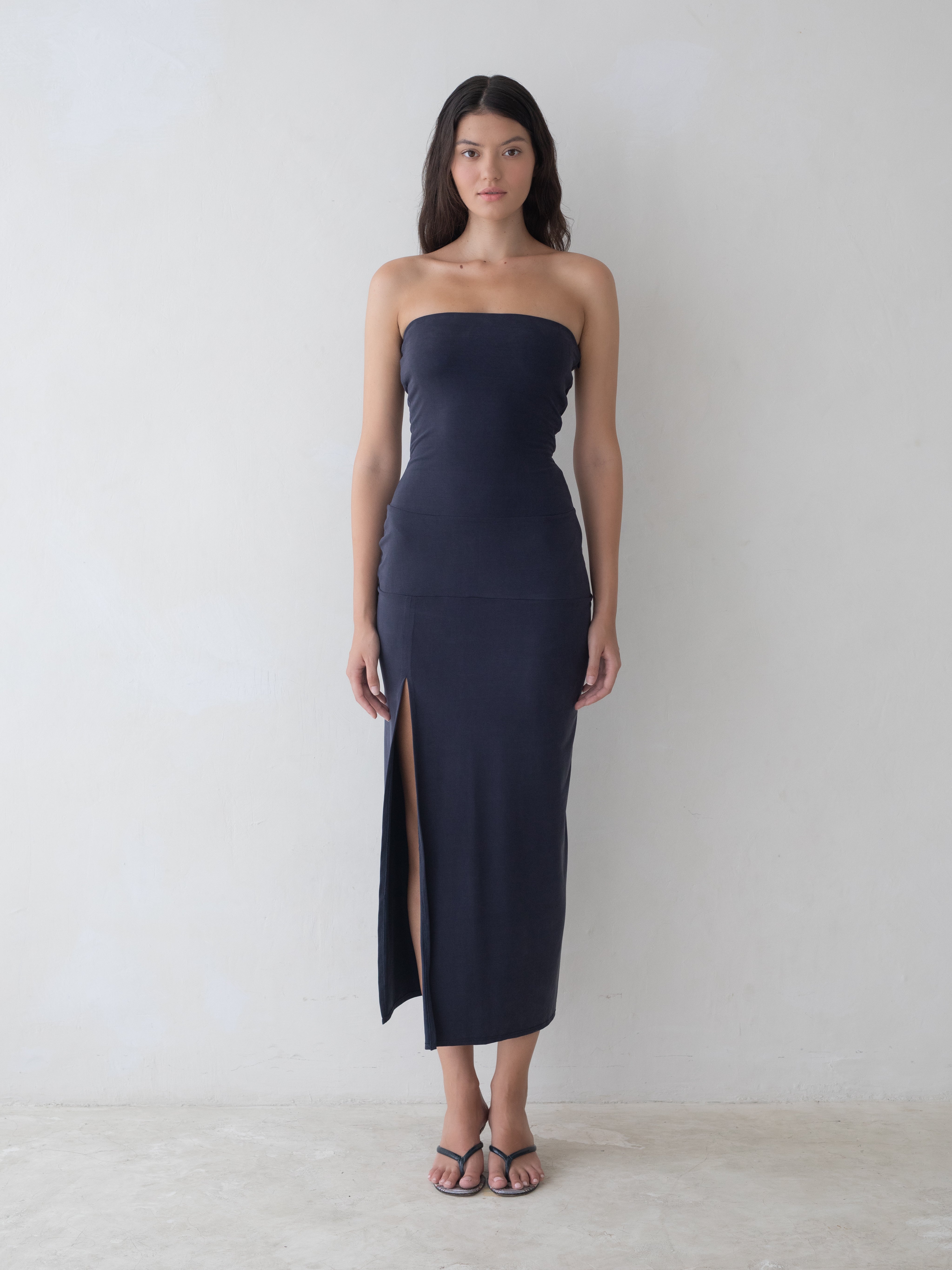 Sycamore Dress - Indigo