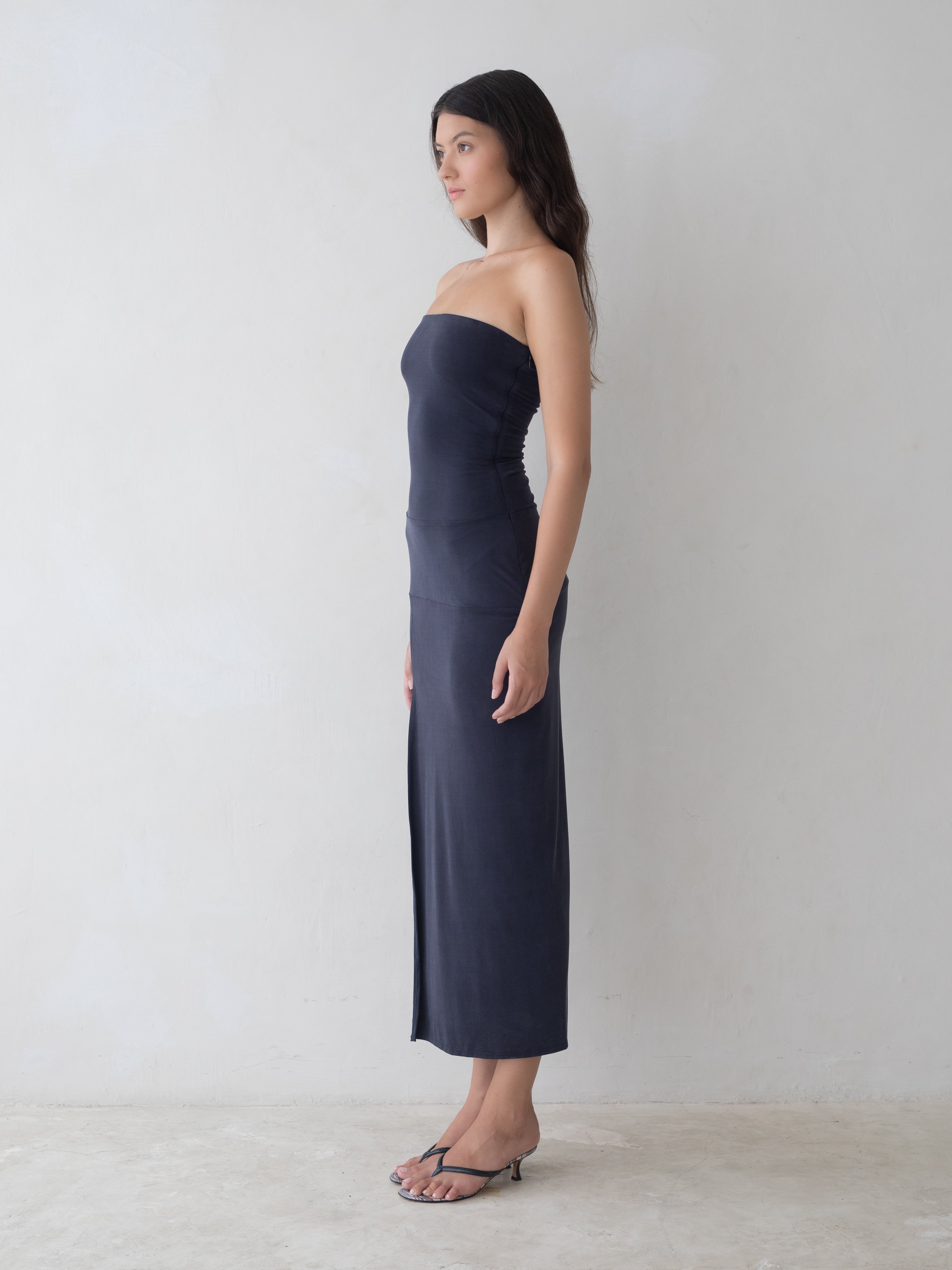 Sycamore Dress - Indigo