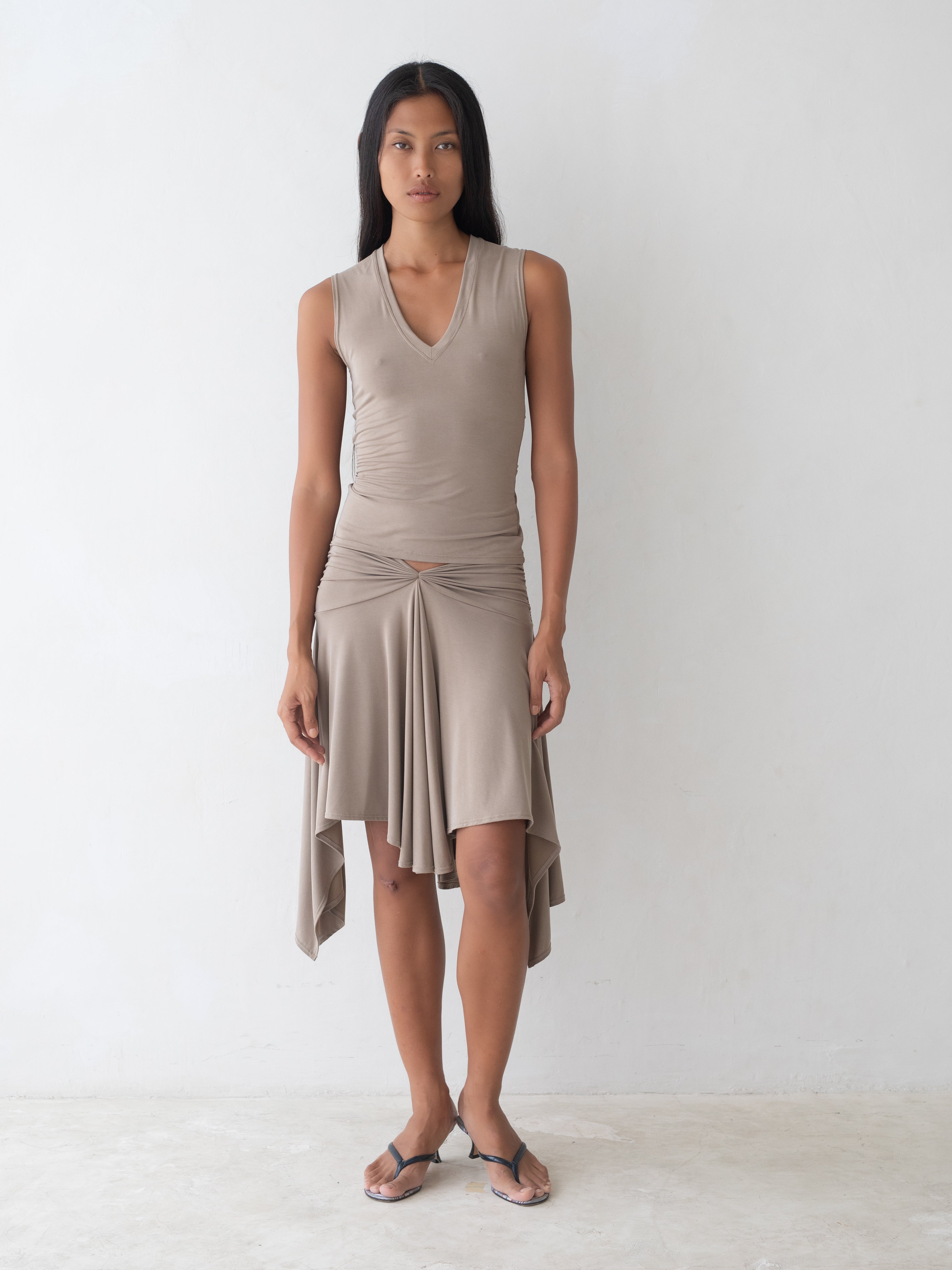 Morning Top - Taupe