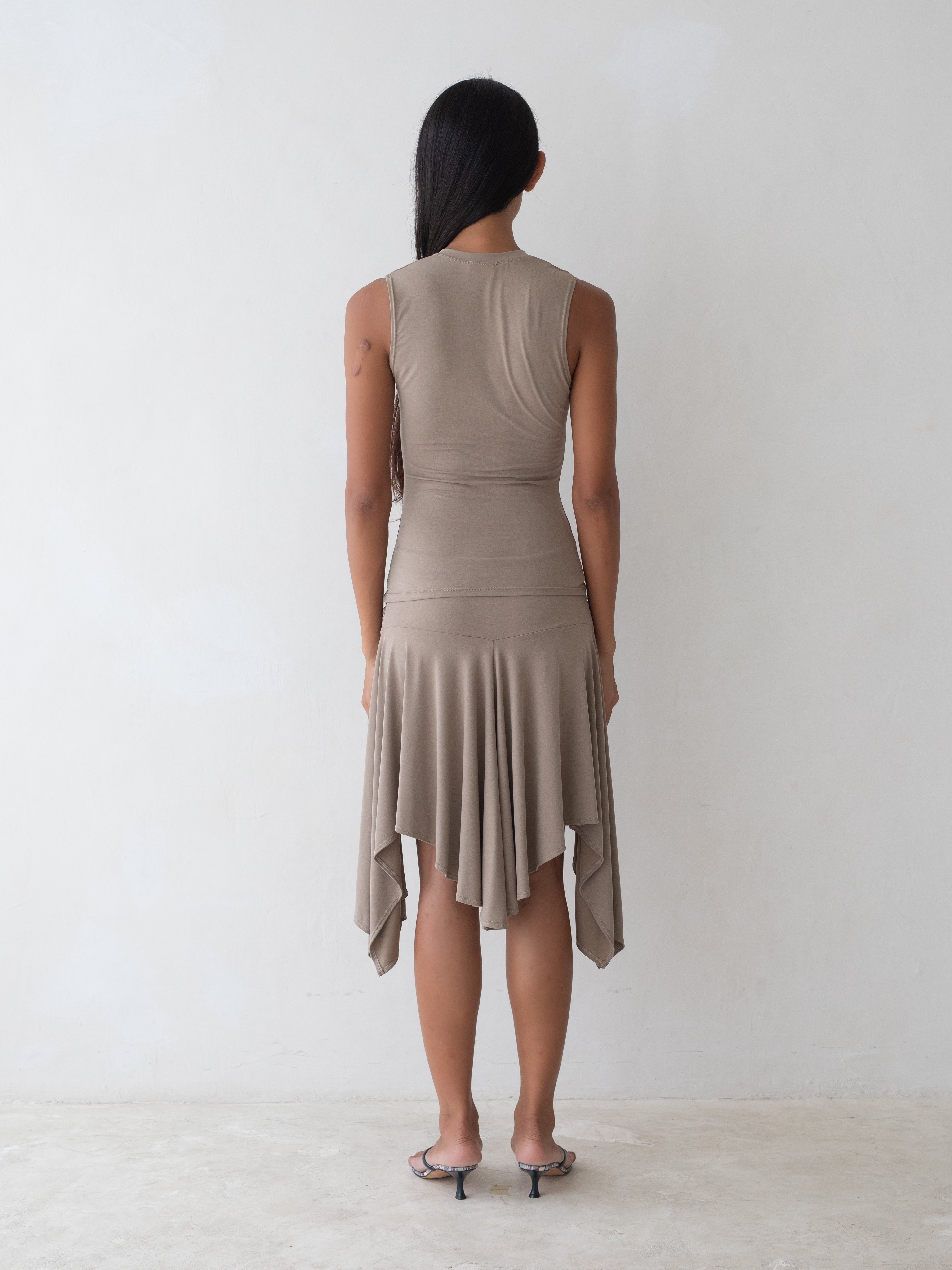 Lovell Skirt - Taupe