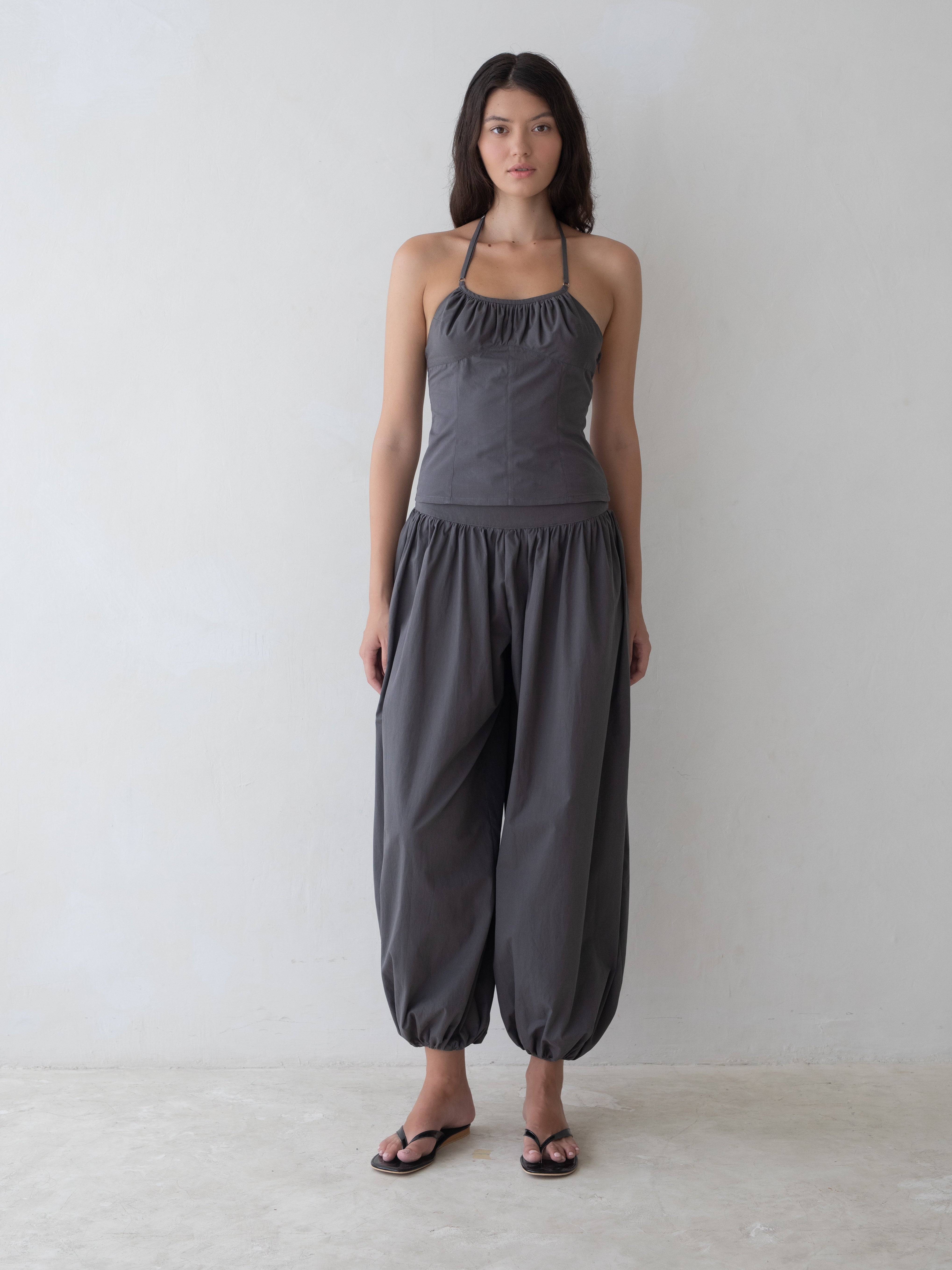 Blanca Pant - Charcoal