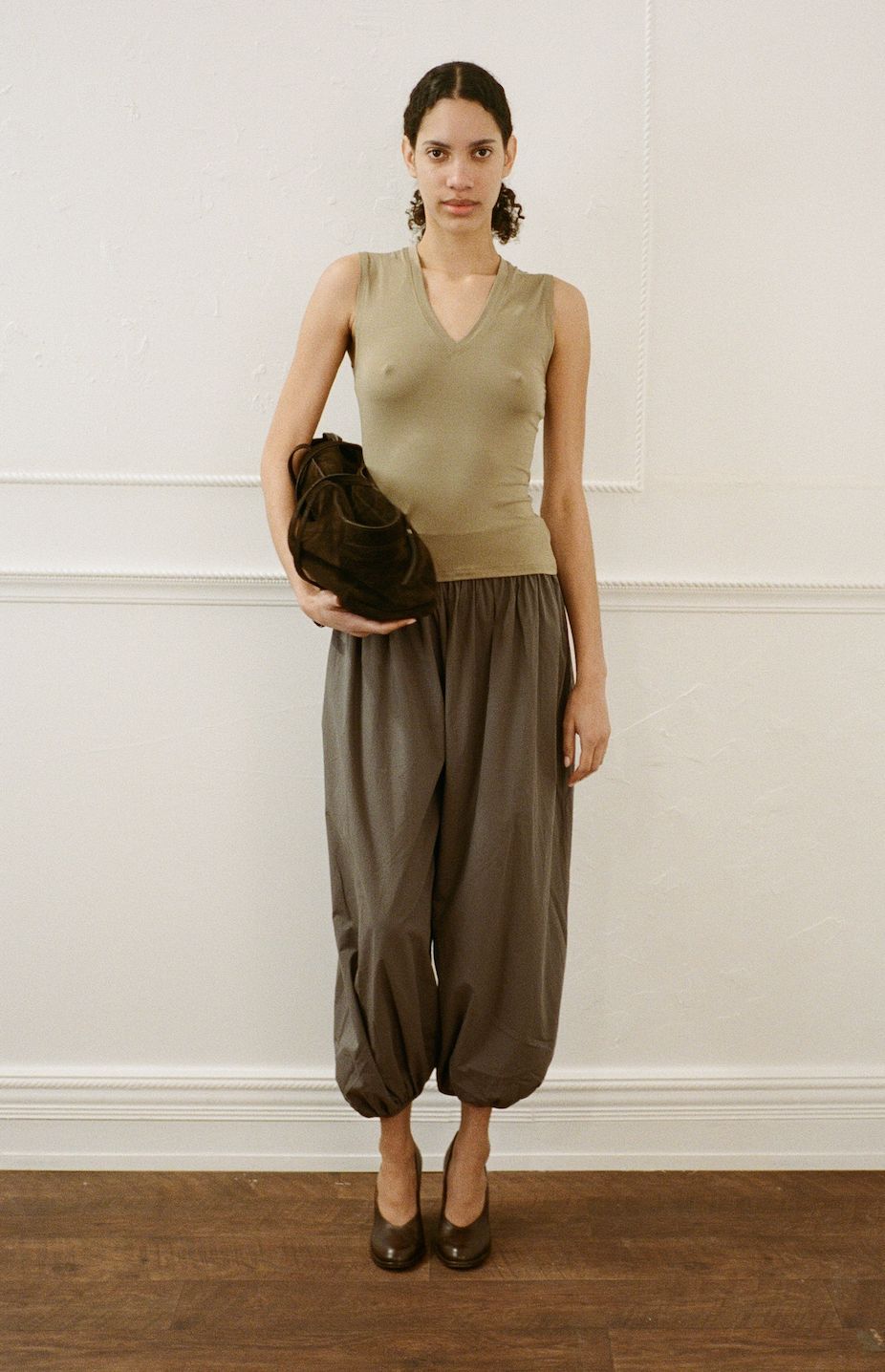 Morning Top - Taupe