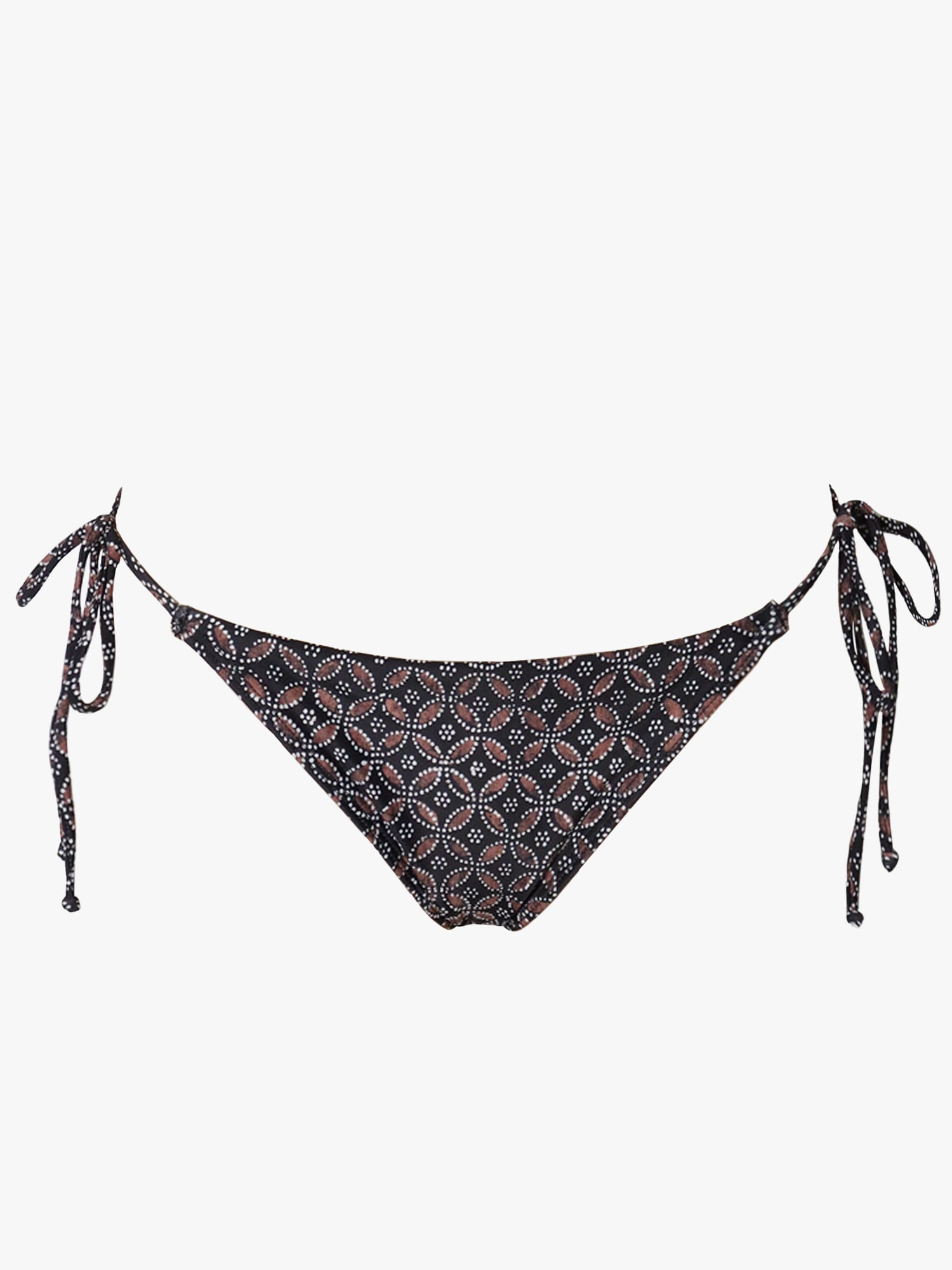 Sima Bikini Bottom-Black Pebble