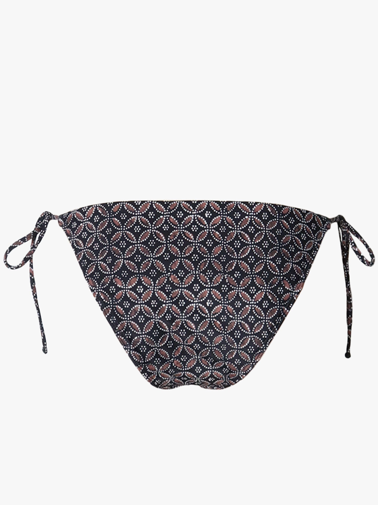 Sima Bikini Bottom-Black Pebble