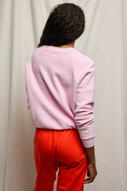 Ziggy Sweatshirt in Sugar Pink