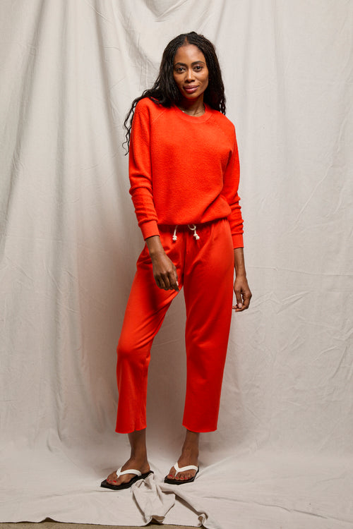 Ziggy Sweatshirt in Tomato