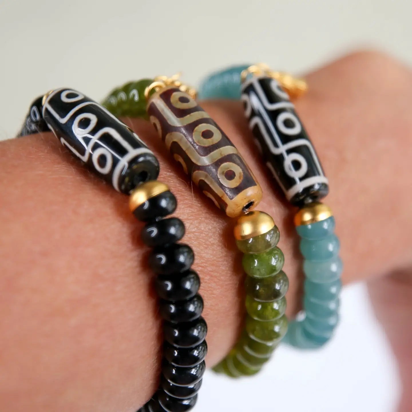Dharma Bracelet in Black Onyx