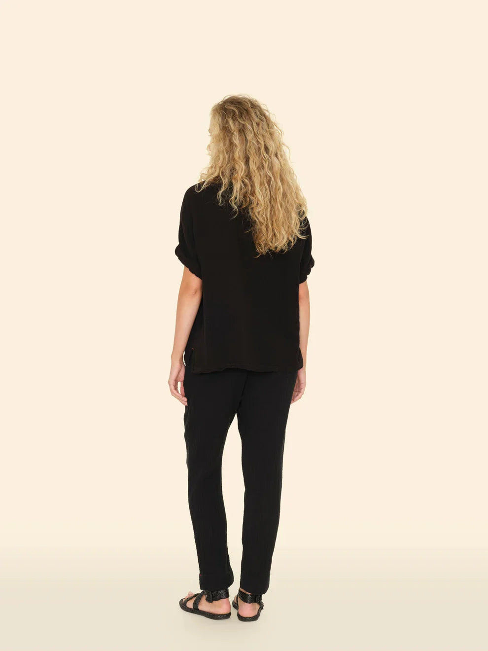Jordyn Pant in Black