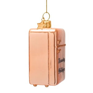 Glass Powder Pink Beauty Fridge Ornament