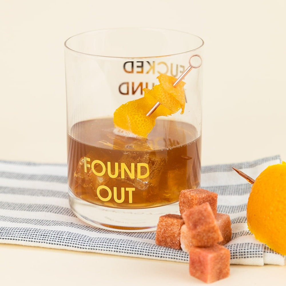 F*ck Around & Found Out Rocks Glasses