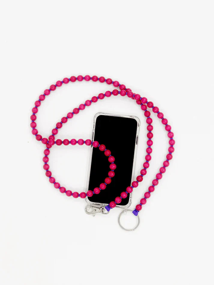 Handykette Phone Necklace in Pink/Purple